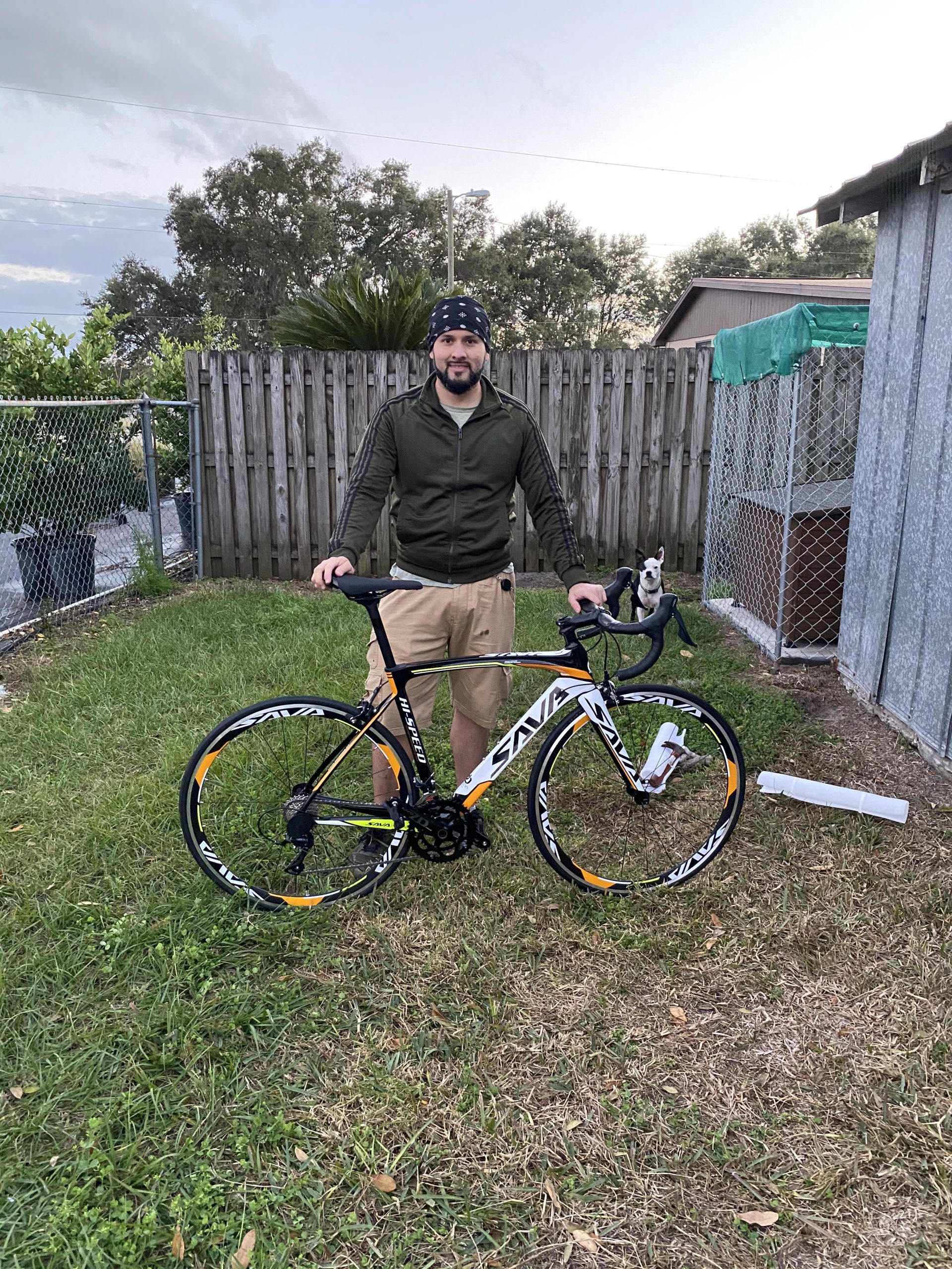 SAVADECK Carbon Road Bike for Beginners - Adult Racing Bicycle with Shimano SORA 18-Speed, Lightweight Carbon Fiber Frame & Fork customer photo 2