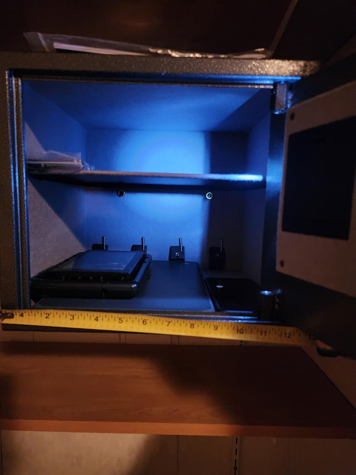 Billconch Smart Gun Safe for Multiple Pistols - Automatic Lock Safe Box customer photo 2