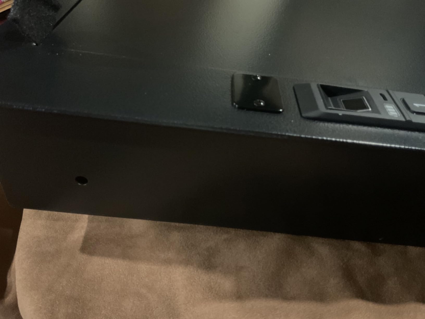 Wall Safe, Hidden Fingerprint Security Wall Safe, In Wall Safe Between Studs, Upgraded Biometric/Keypad/Key Access, Secure Handgun, Documents, Jewelry, Valuables customer photo 1
