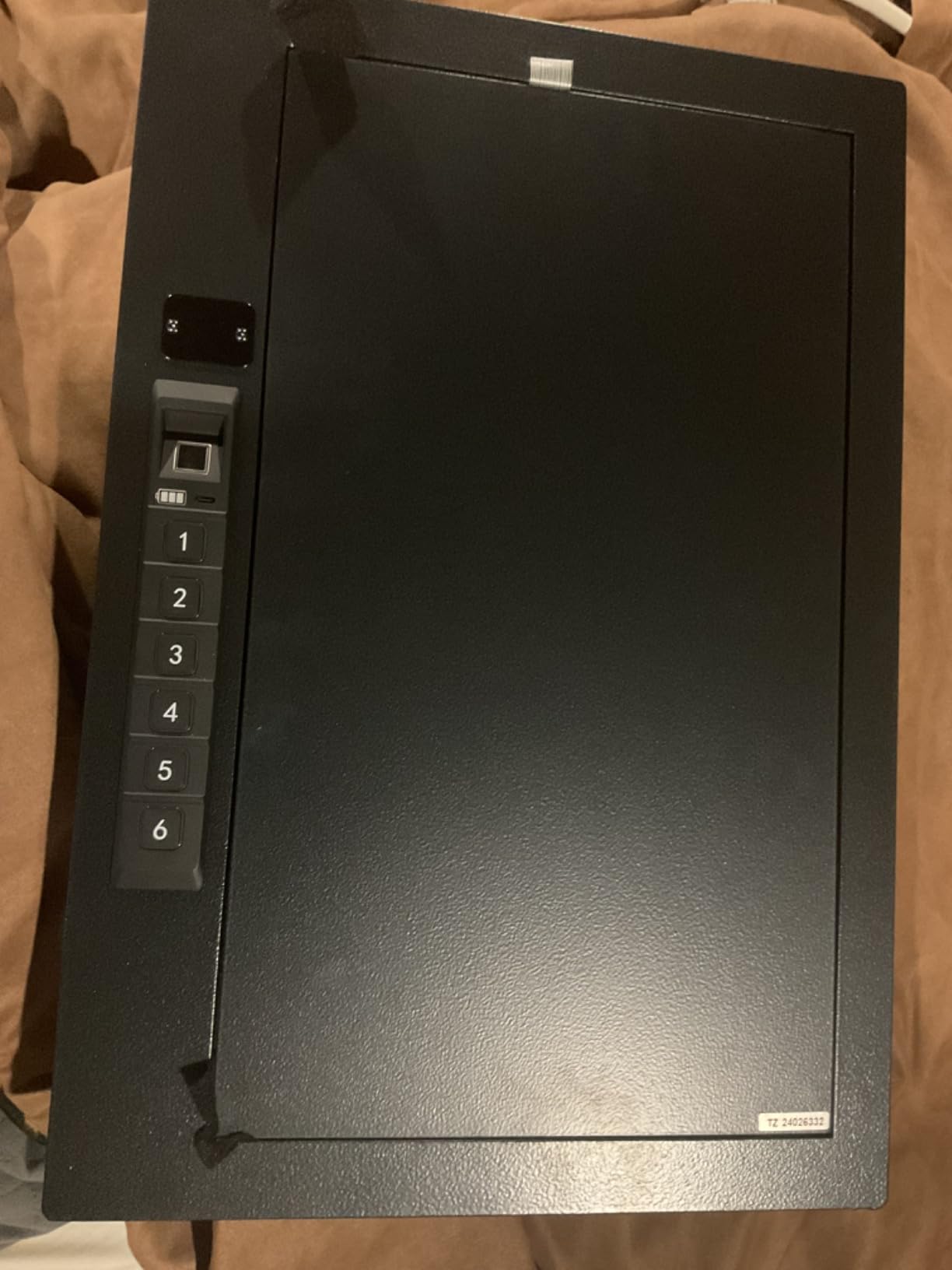 Wall Safe, Hidden Fingerprint Security Wall Safe, In Wall Safe Between Studs, Upgraded Biometric/Keypad/Key Access, Secure Handgun, Documents, Jewelry, Valuables customer photo 2