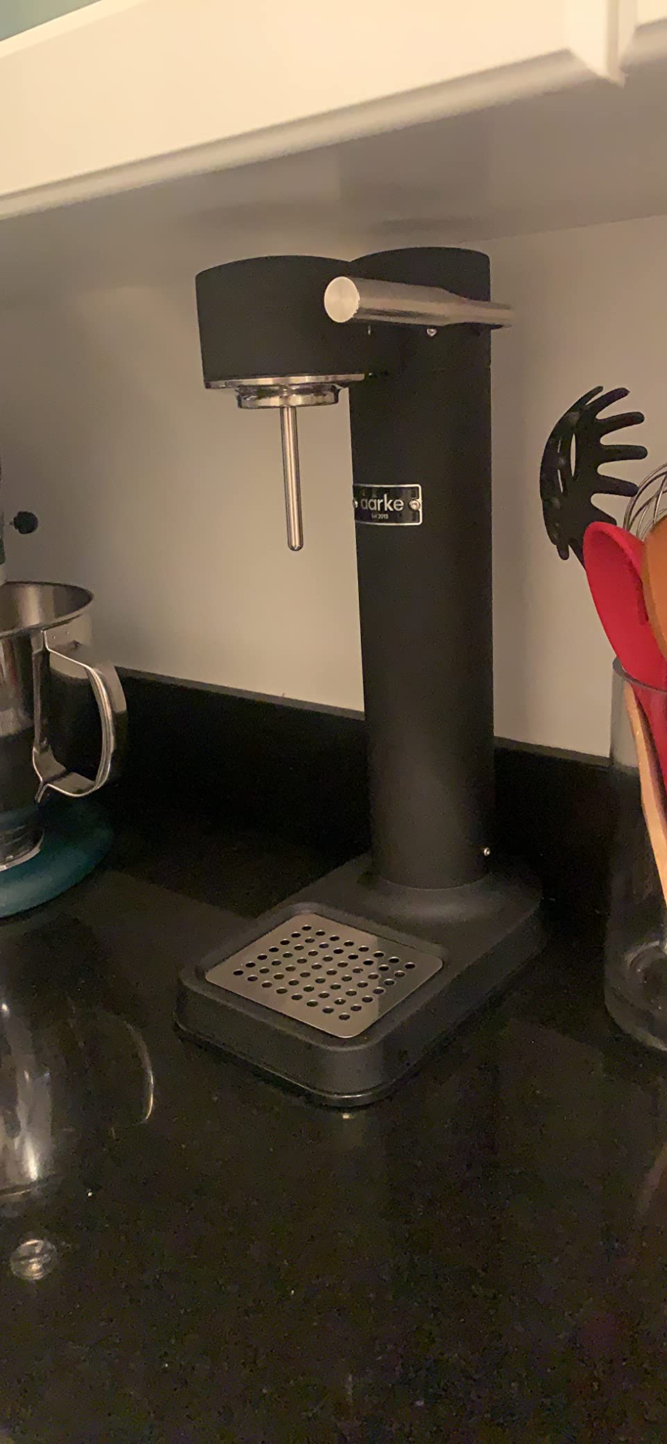 Aarke Carbonator 3 - Premium Sparkling Water Maker, Matte Grey | Stainless Steel, Cordless Soda Maker for Home, Carbonated Water Machine, BPA-free PET Bottle Included customer photo 2