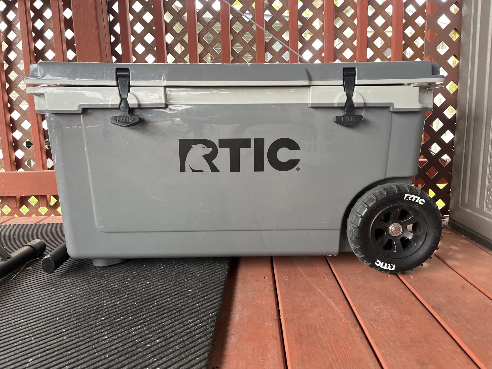 RTIC 72 QT Ultra-Light Wheeled Hard Cooler | Insulated Ice Chest, 30% Lighter Than Rotomolded customer photo 2