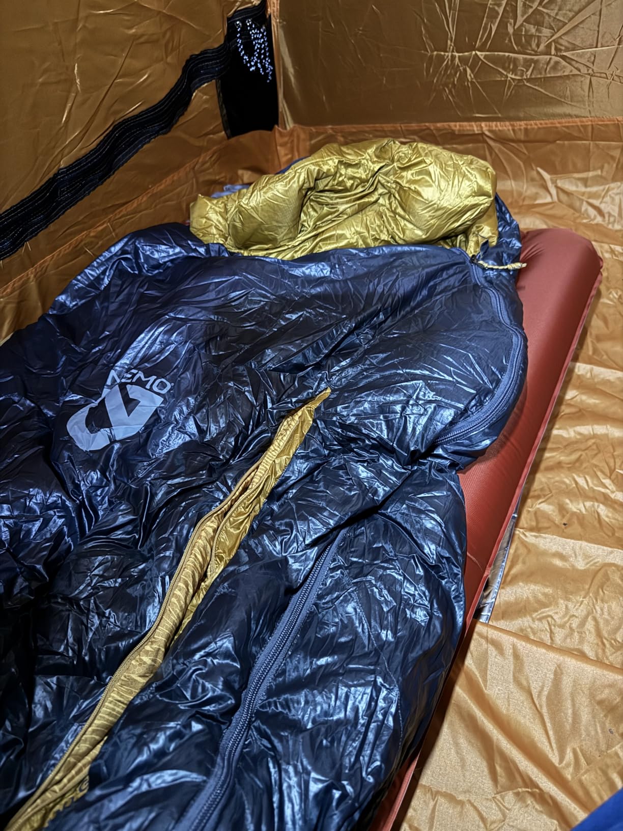 Big Agnes Rapide SL - Insulated Sleeping Pad, Regular (20X72) | Ultralight, compact design for all-season backpacking and hiking with a Pumphouse inflation sack and heat-reflective film customer photo 2