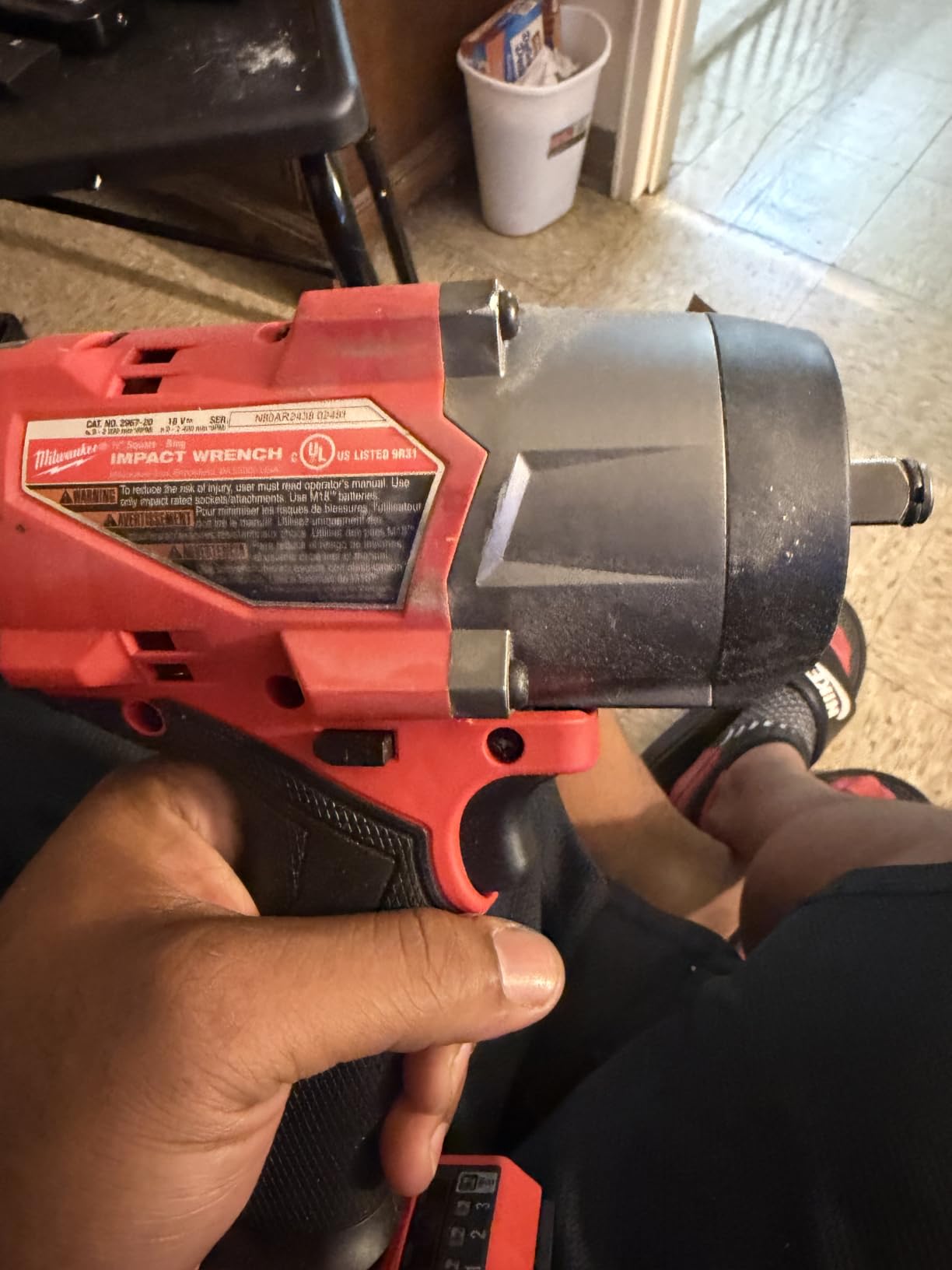 Milwaukee Electric - M18 Fuel 1/2 HIGH Torque Impact Wrench W/FRICTION RING customer photo 1