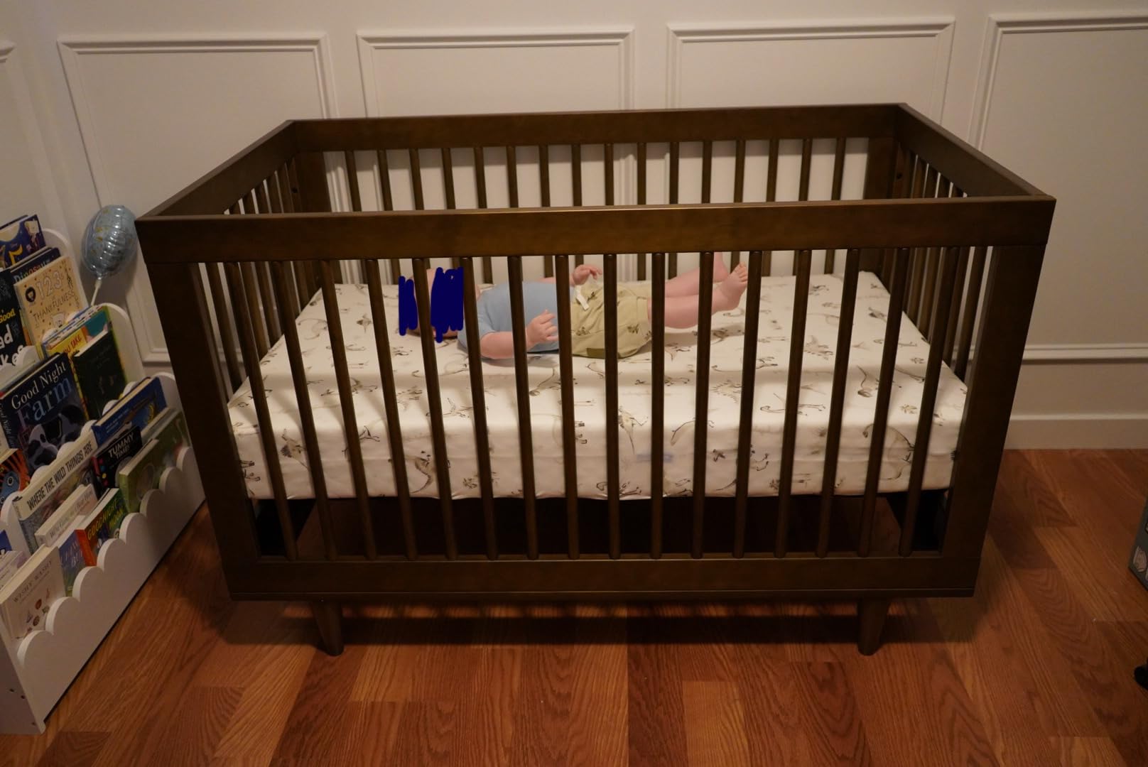 DaVinci Marley 3-in-1 Convertible Baby Crib, Walnut | GREENGUARD Gold Certified, FSC Certified, Converts to Toddler Bed & Daybed, 4 Adjustable Mattress Heights - Easy Assembly customer photo 1