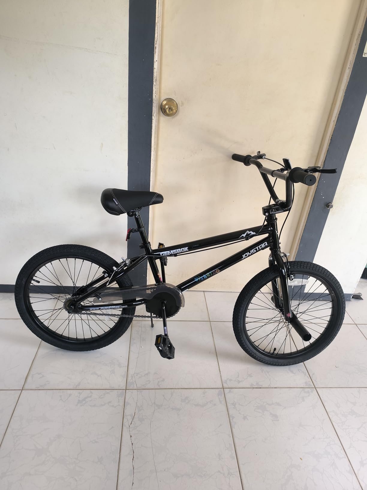 JOYSTAR 20 24 Inch Kids BMX Bike for Boys and Girls Age 7-12 | Freestyle Kids Bike for Beginner Level Riders with Dual Hand Brakes & 2 Pegs customer photo 1