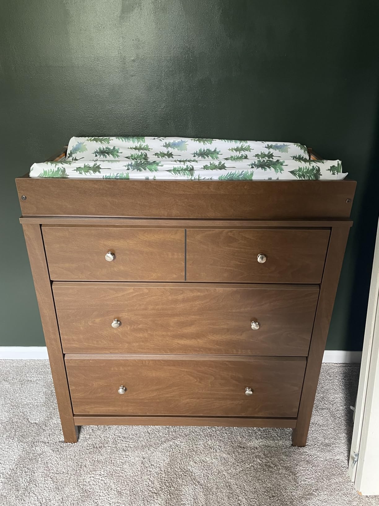 Storkcraft Horizon 6 Drawer Dresser, Driftwood | GREENGUARD Gold Certified, Wood Dresser for Nursery & Kids Bedroom, Nursery Storage with Interlocking Drawer System customer photo 2
