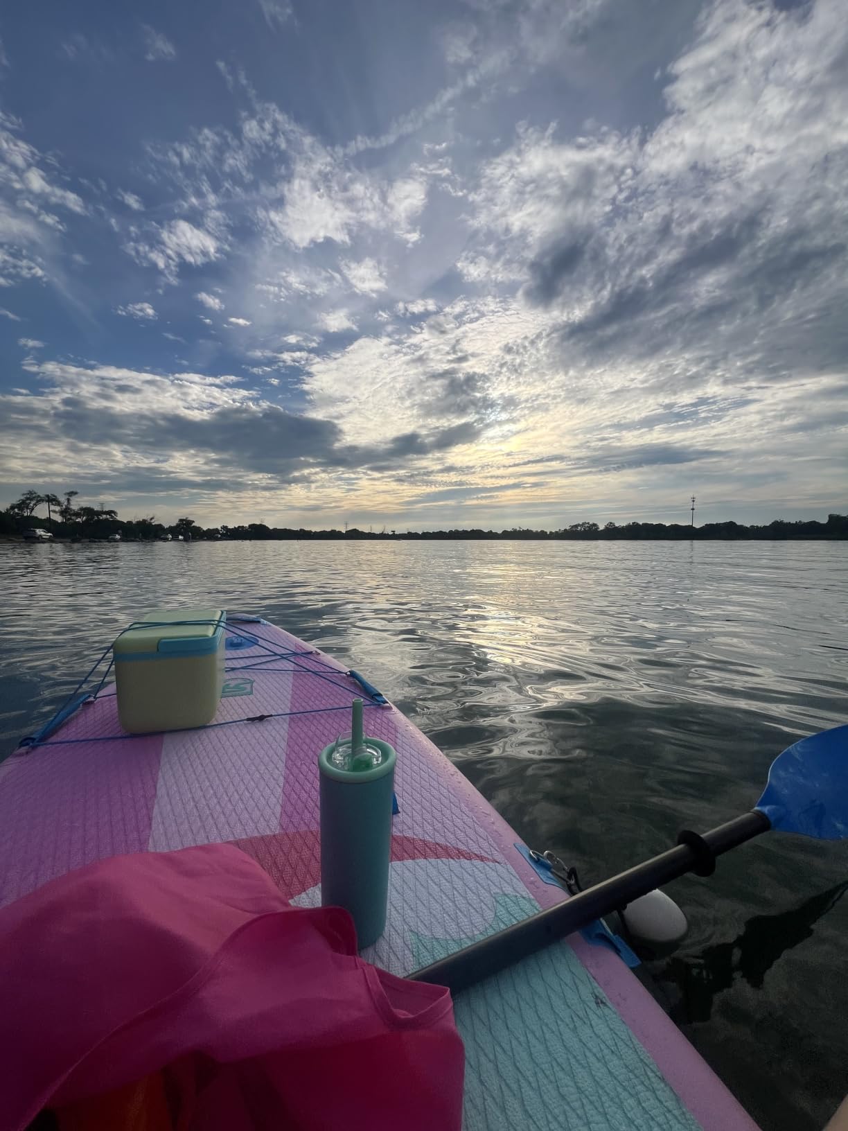 Leader Accessories Adjustable Kayak Paddle 90-98in for Fishing Adults Youth | 5-length Adjustment, Aluminum Shaft, Fiberglass PP Blade, Floating, Hook Retrieval Slot, Measurement Marks, Leash Included customer photo 1