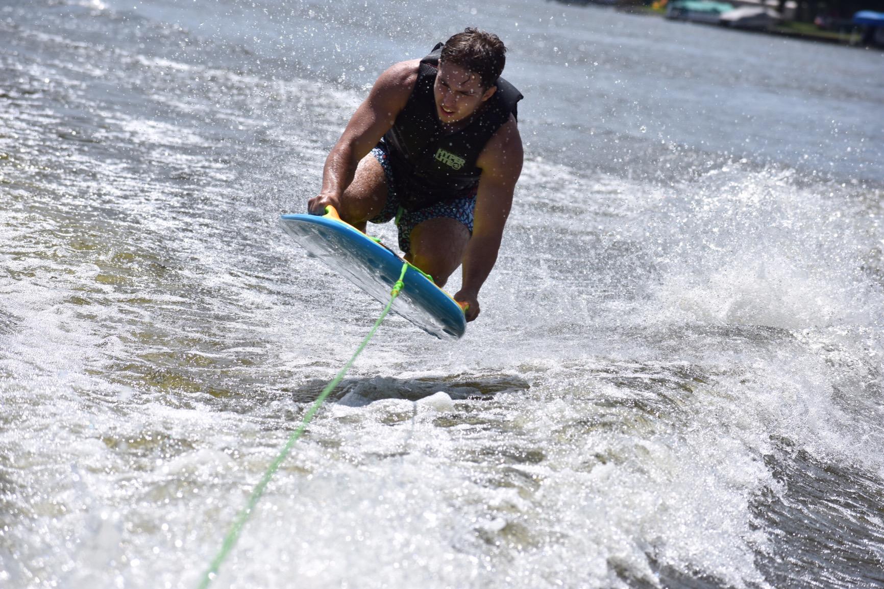 You Got This All-in-One Board for Kneeboarding, Wakeboarding, Wakeskating, and Wakesurfing, Versatile Design for All Ages, 51.7