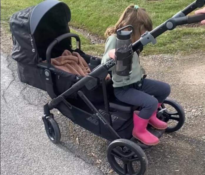 Baby Trend Morph Single to Double Modular Stroller, Dash Black customer photo 1