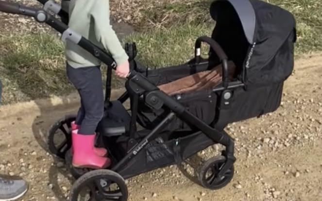 Baby Trend Morph Single to Double Modular Stroller, Dash Black customer photo 2