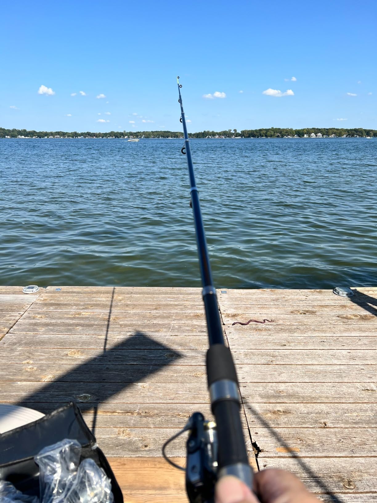 Fishing Pole Combo, 6.9ft 2Pcs Telescopic Rods Set, Collapsible Carbon Fiber Fishing Rods, 2PCS Spinning Reel Set with Carrier Bag Freshwater Fishing Rod and Reel Combos Kits customer photo 1