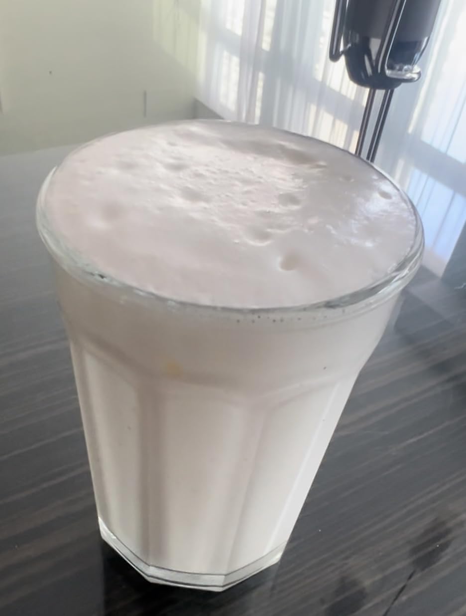 Maestri House LunaFro Max Rechargeable Milk Frother, Stepless Speed Control | 2000mAh lithium battery Frother Handheld, IPX6 Electric Drink Mixer with Stand customer photo 1