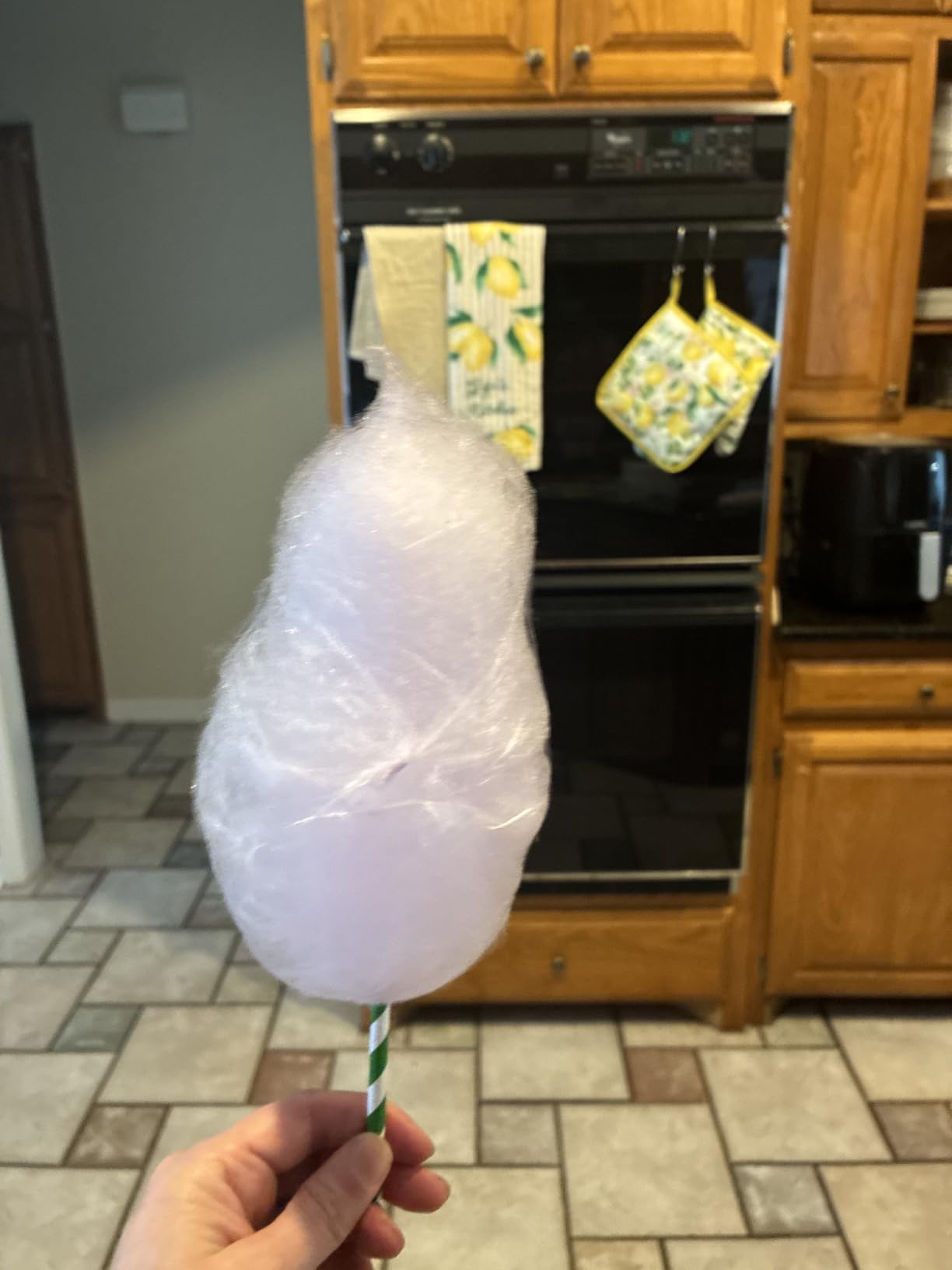 Cotton Candy Machine, Mini Cotton Candy Maker for Kids, Pink Vintage Cotton Candy Maker for Christmas Gift, Home, Birthday Family Party, Includes 20 Cotton Candy Sticks & Sugar Scoop customer photo 2
