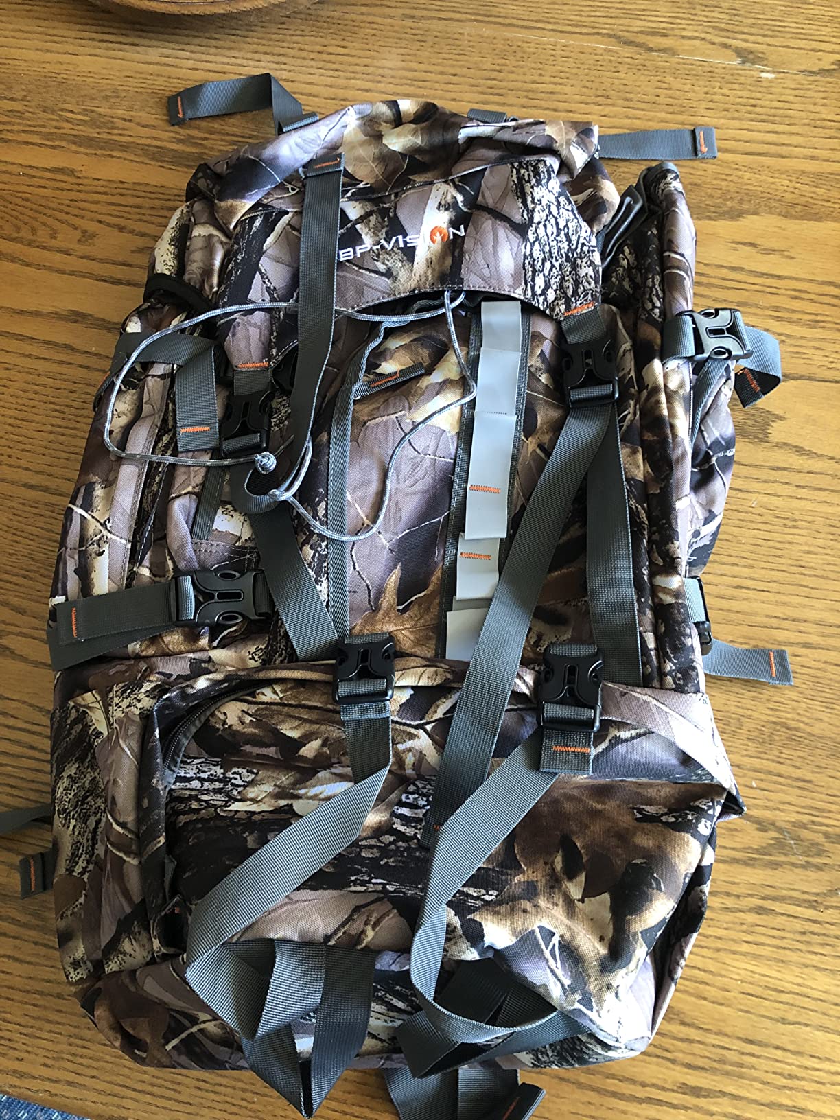 NEW VIEW 60L Hunting Backpack for Men, Large Capacity Camo Backpack, Multi-Pocket Hunting Pack with Rain Cover for Deer, Elk, Saddle customer photo 1