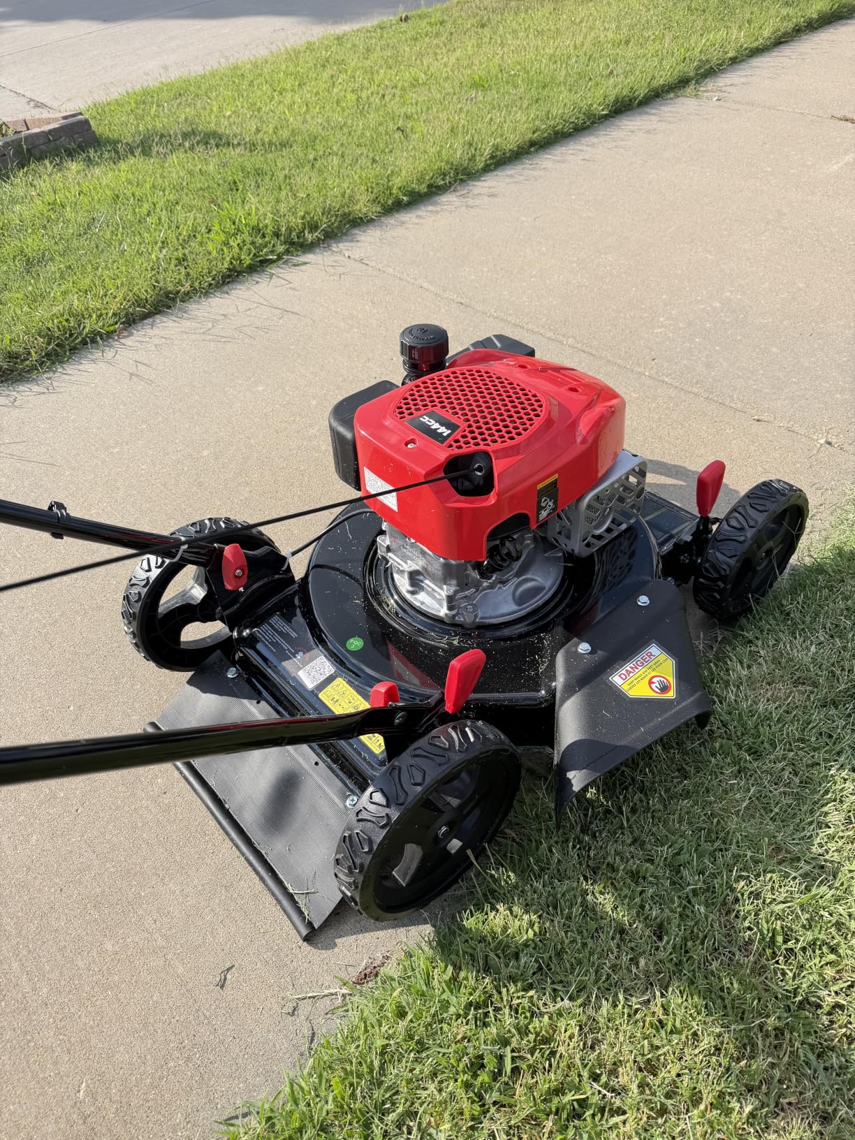 PowerSmart EasyCut 18-Inch Gas Lawn Mower, 144cc 4-Cycle Engine customer photo 2