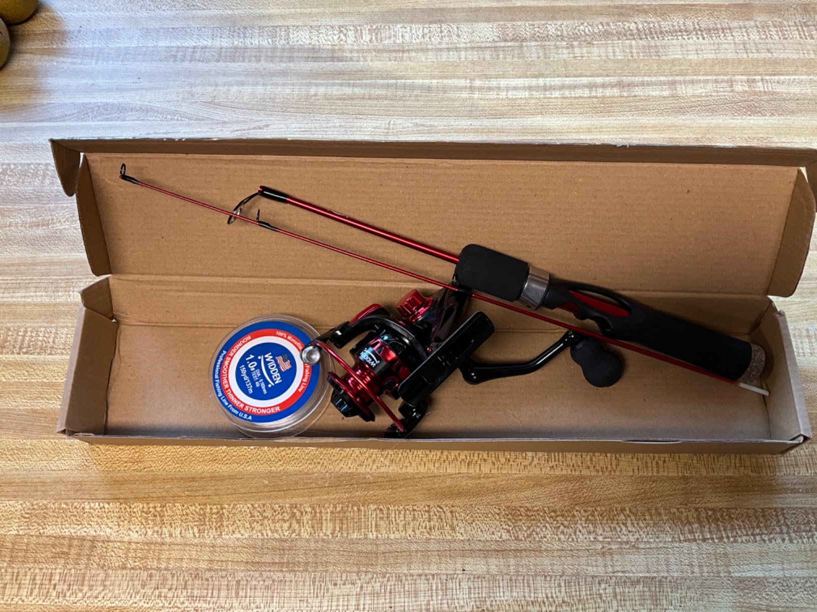 WIDDEN Ice Fishing Rod and Reel Combo customer photo 1