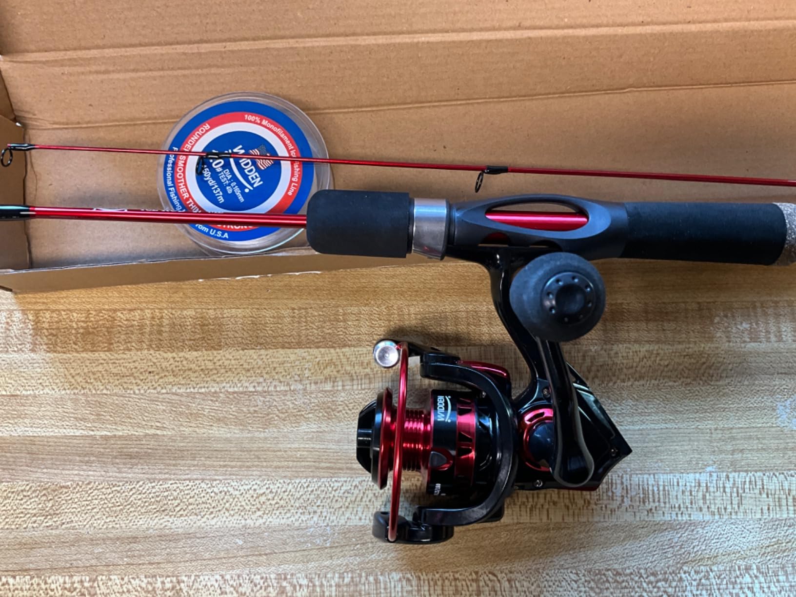 WIDDEN Ice Fishing Rod and Reel Combo customer photo 2