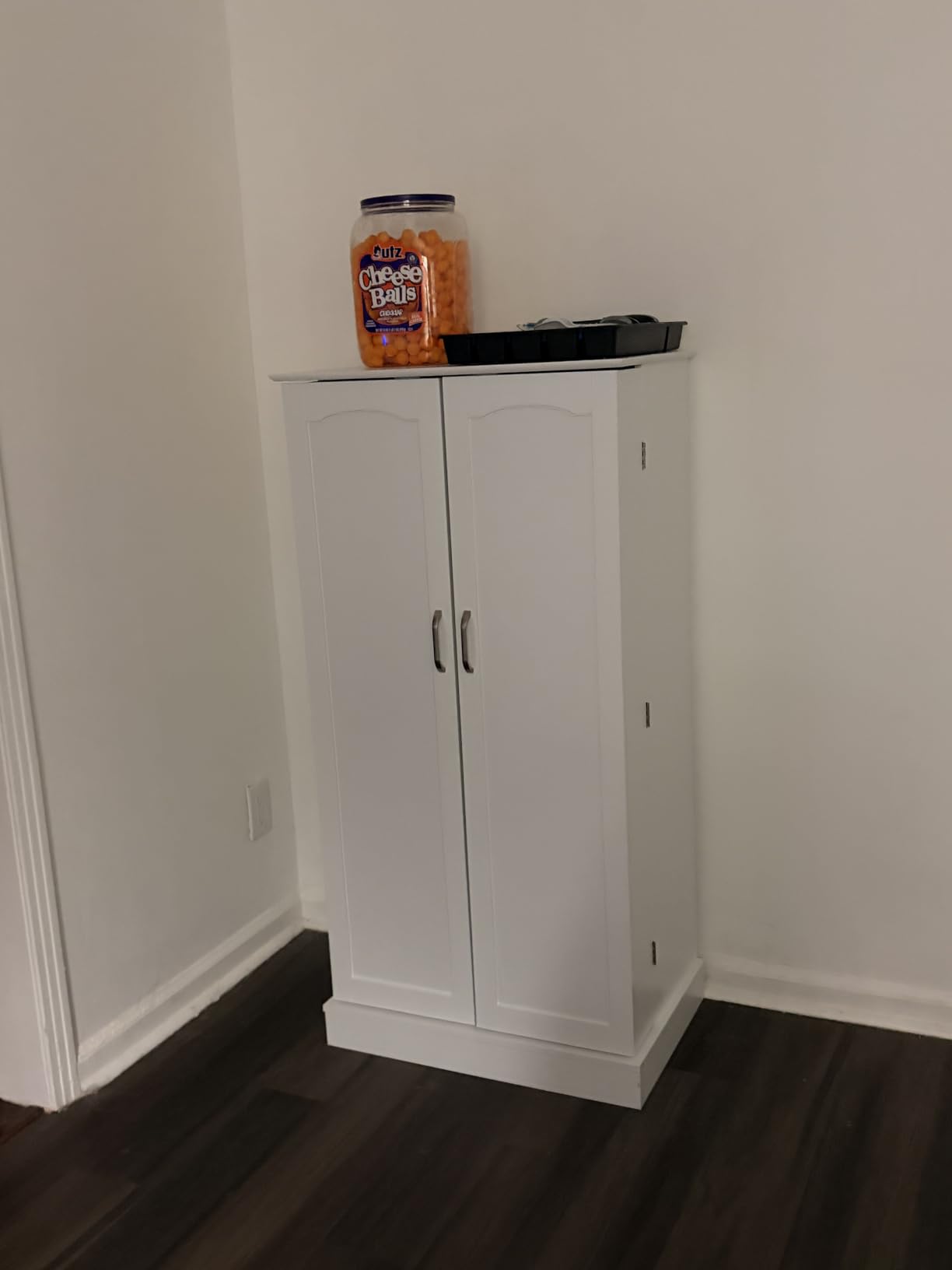 kepptory 47 Pantry Cabinet, Kitchen Pantry Storage Cabinet with Doors and Adjustable Shelves customer photo 2