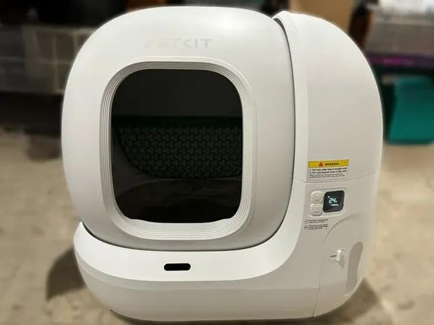 PETKIT PuraMax 2 Automatic Self-Cleaning Cat Litter Box, App Control Litter Box with Safety Sensors, Odor Free & Anti-Leakage Basic Bundle Includes Trash Bags, 2.4G WiFi & Low Entrance customer photo 1