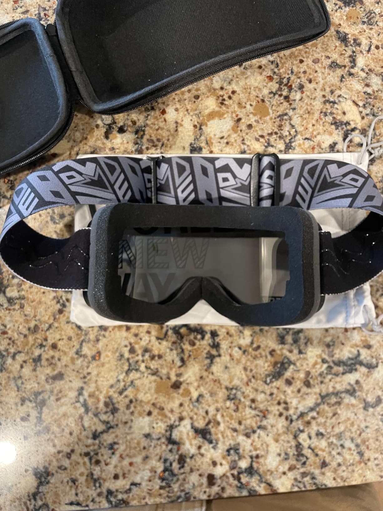 Magnetic Ski Snowboard Goggles OTG for Men, Women & Youth | Quick-change Anti-fog, OTG Fit, UV400 Protection, Protective Case, Soft TPU Frame for Snow Sports customer photo 2