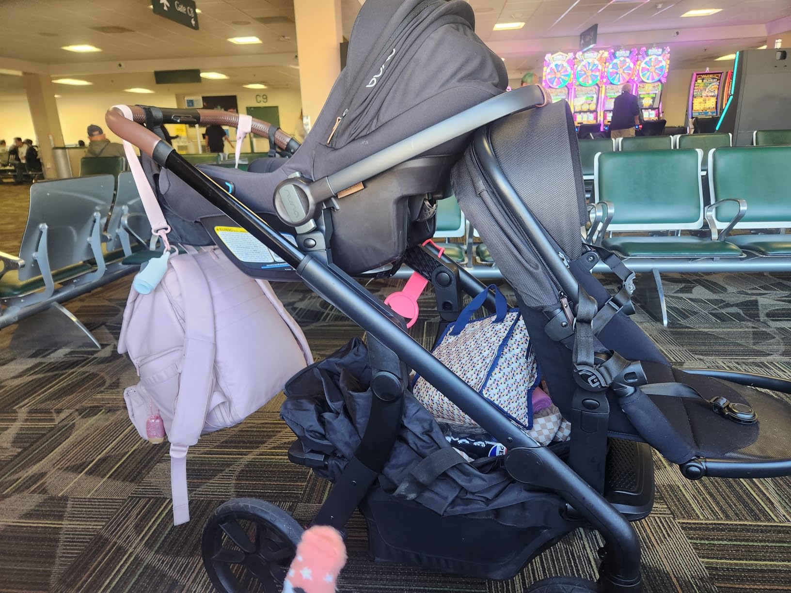 Momcozy ChangeGo Baby Stroller, Convertible Single-to-Double-to-Wagon Stroller with 23 Configurations, Carry-cot and Seat Included, Large PU Wheels, All-Wheel Suspension & Extendable UPF50+ Canopy customer photo 1