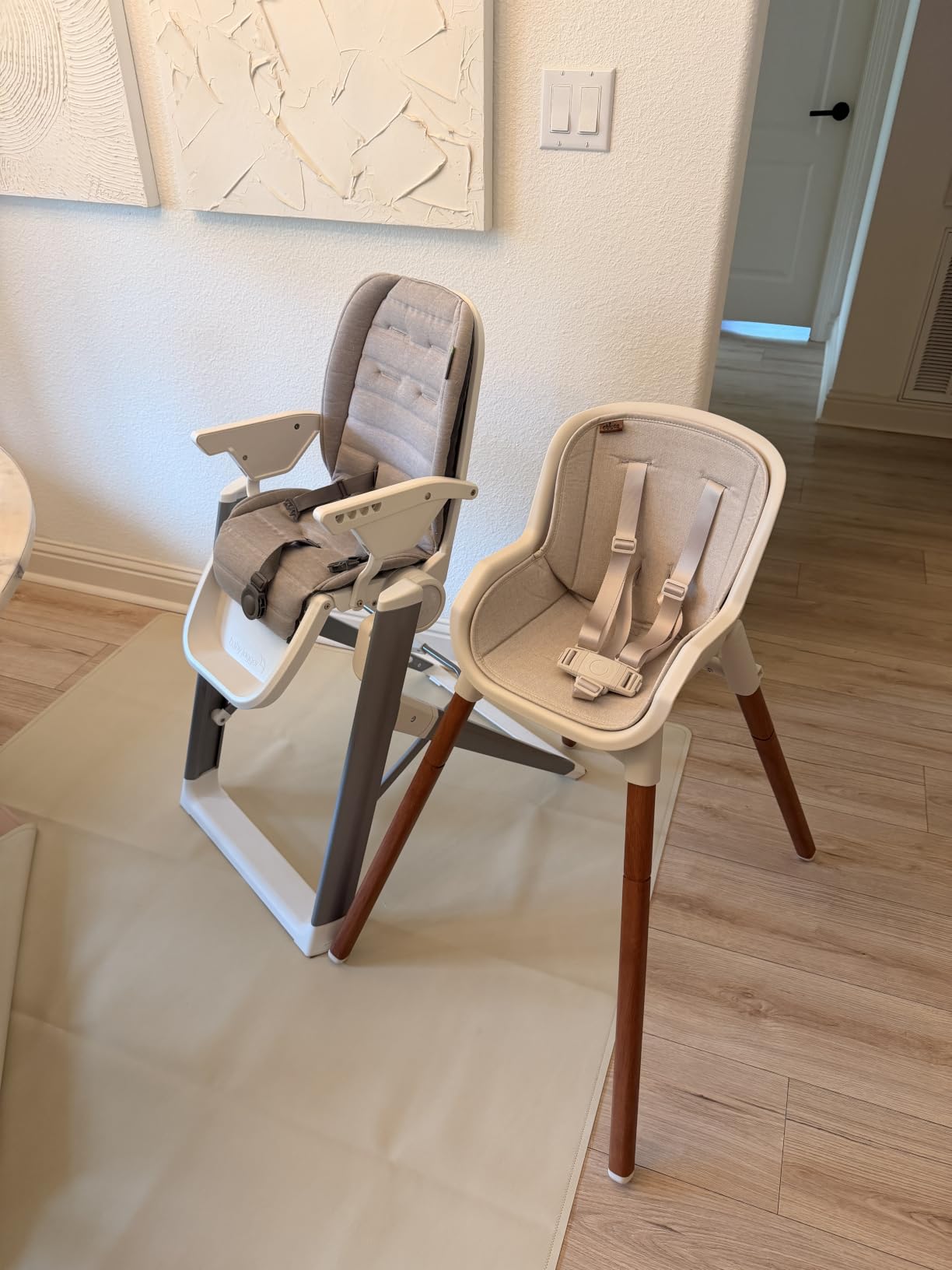 Chicco Zest LE 4-in-1 Folding High Chair, Feeding Chair, Toddler Chair and Youth Stool, Multi-Use Easy Clean High Chair, Chai/Beige customer photo 2