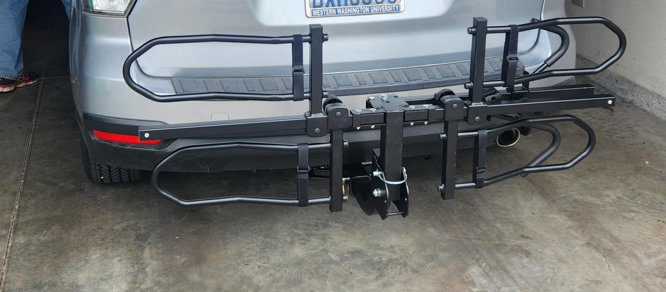 2-Bike Rack Hitch for Ebike, 160lb, Car SUV Truck Trailer with 2