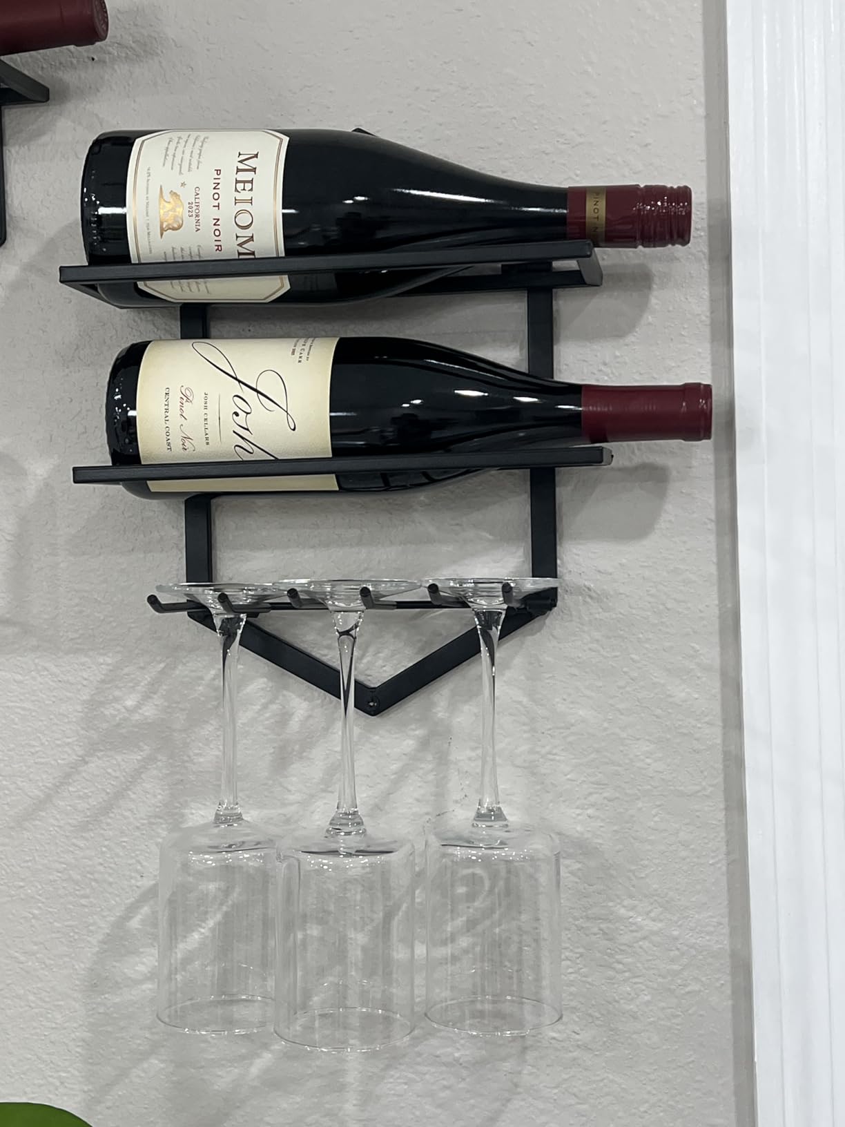 10oz Square Wine Glasses Set of 12 Dishwasher Safe Long Stem | Elegant stemware for daily-use, parties, restaurants & bars - fits red/white wine, durable crystal glass, gift-ready customer photo 2