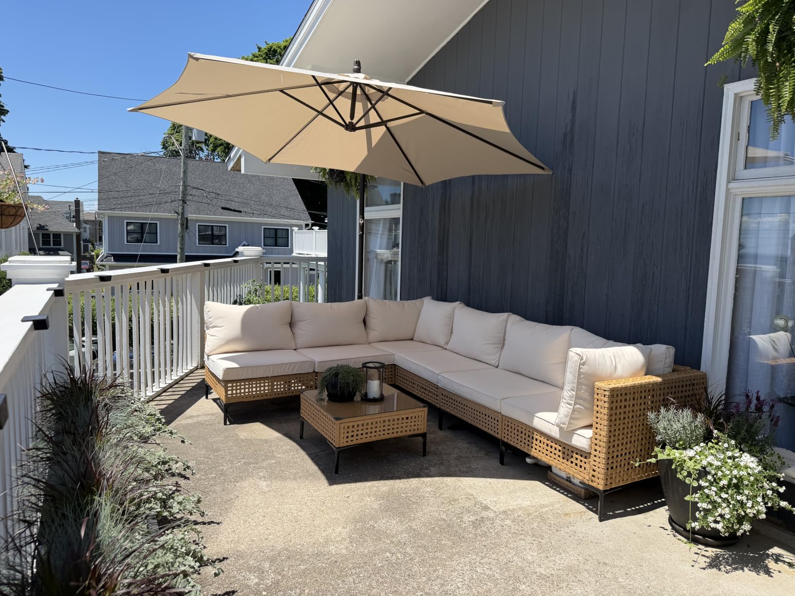 ABCASA Patio Furniture Set, 110
