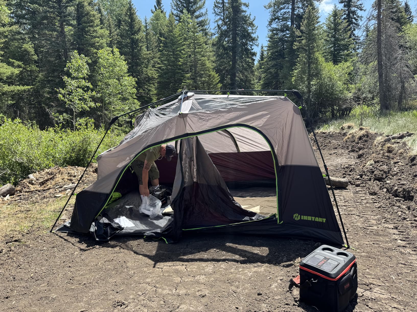 4/6/8/10 Person Instant Tent, Pop Up Tents for Camping with Rainfly | 60 Seconds Easy Setup, Cabin Tent for Family Camping with Expandable Carry Bag & Upgraded Ventilation customer photo 2