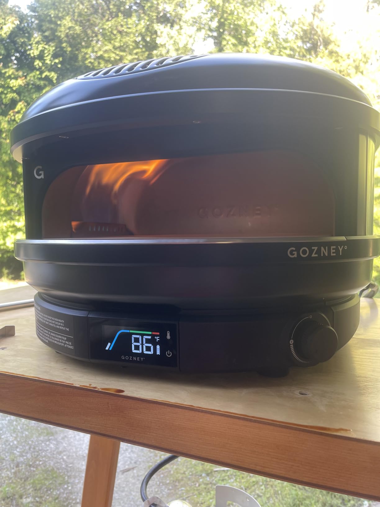 Gozney Arc Propane Outdoor Pizza Oven, Heats up to 950F - Off Black | Make 14