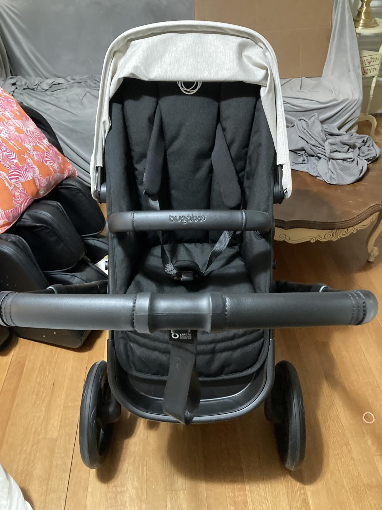 Bugaboo Fox 5 Renew All-Terrain Baby Stroller with Bassinet | Newborn to toddler, 2-in-1 conversion, one-hand fold, XL storage, premium ride, Misty White customer photo 1
