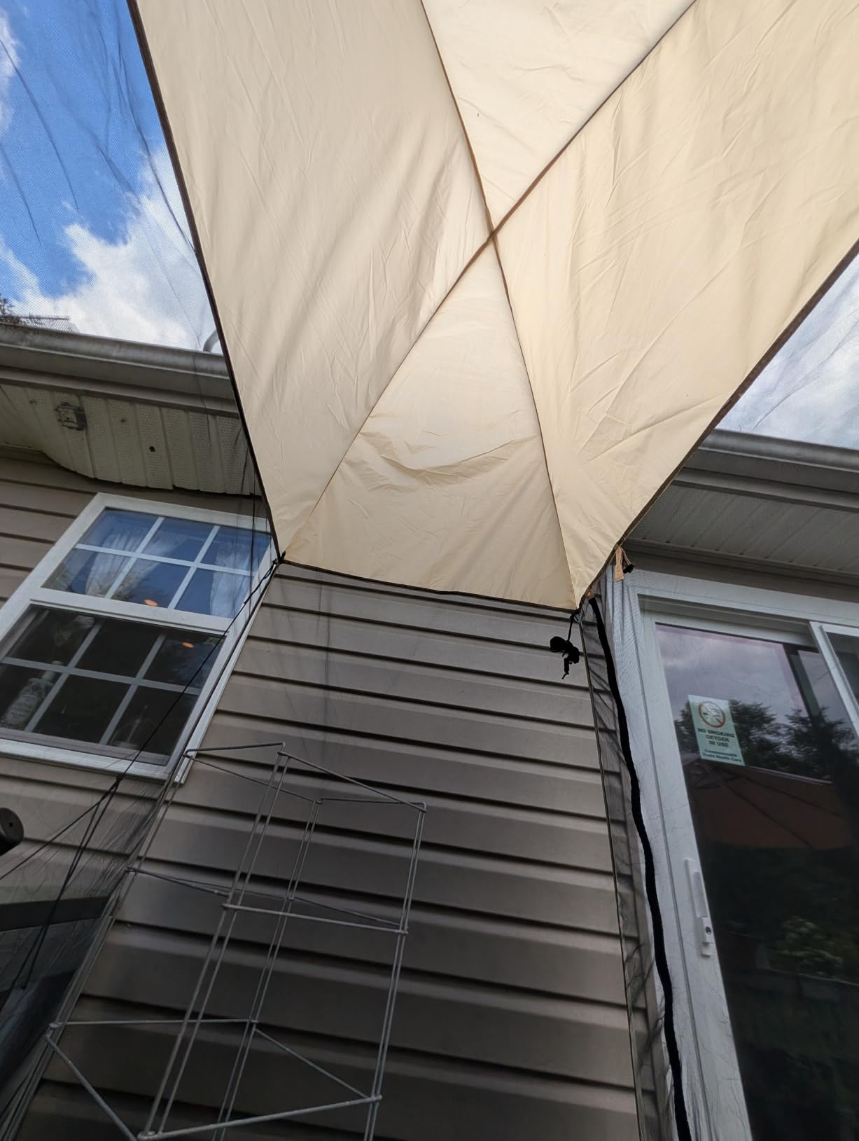 Alvantor Screen House Gazebo, 4-6 Person Pop Up Screen Tent, Instant Screen Room with Carry Bag, Outdoor Mosquito Tent Camping, Sun Shade Shelter for Patio, Garden, Backyard, Deck 10 x 10 x 7 FT customer photo 1