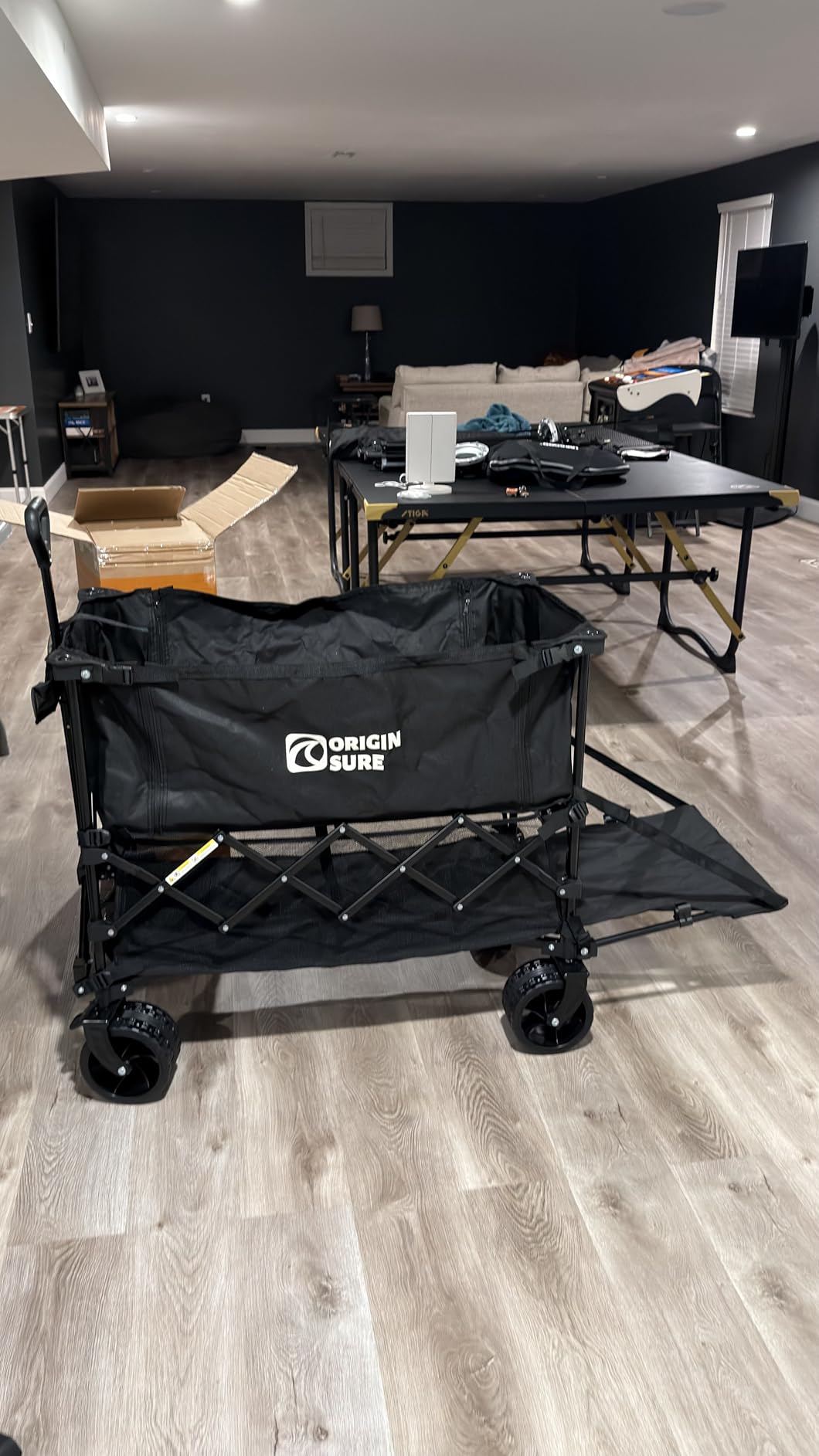 Originsure 400L Foldable Double Decker Wagon, 54