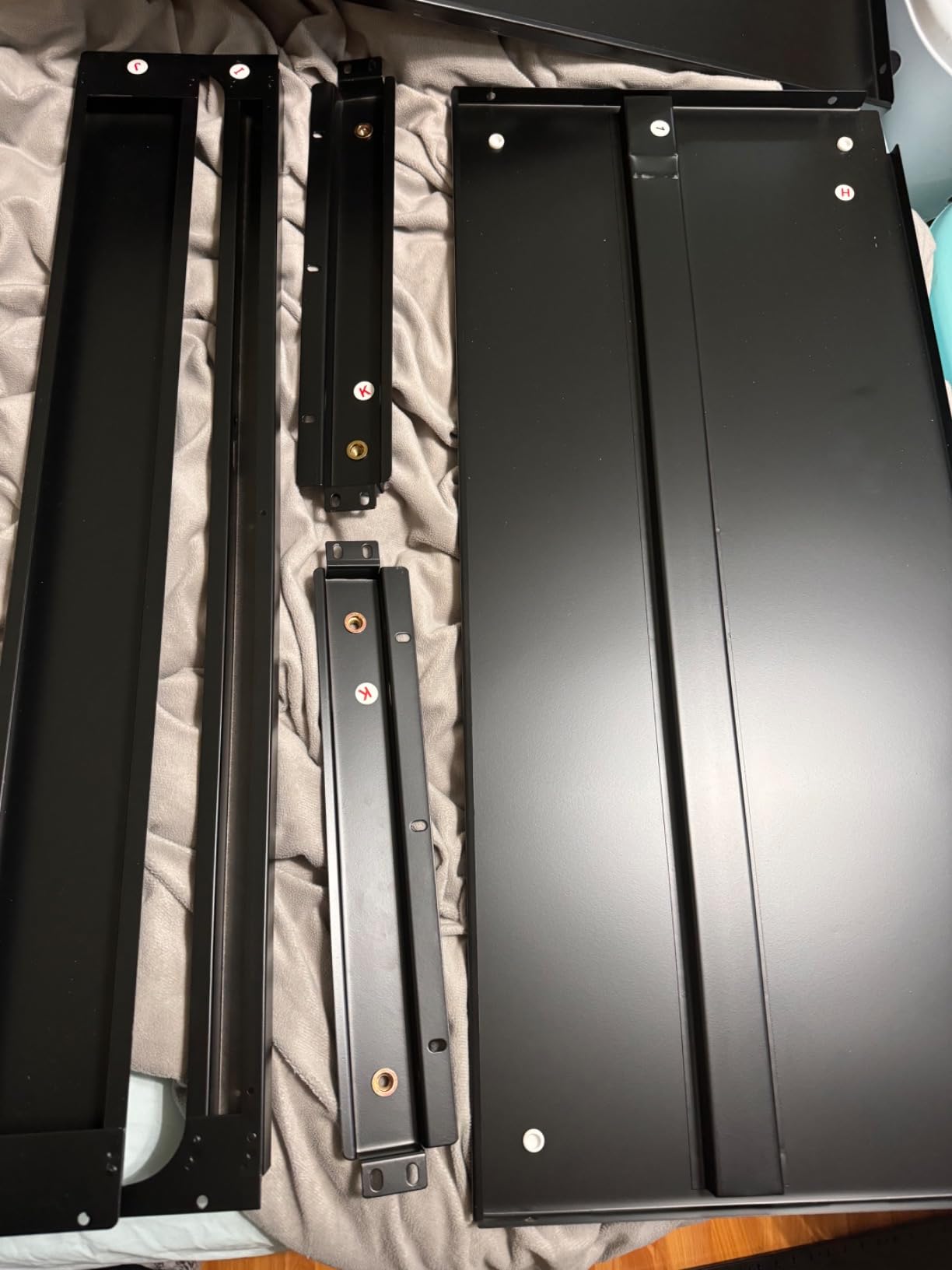 Wide & Deep Metal Storage Cabinet with Hanging Rod, Black Broom Closet Storage Cabinet with Lock customer photo 2