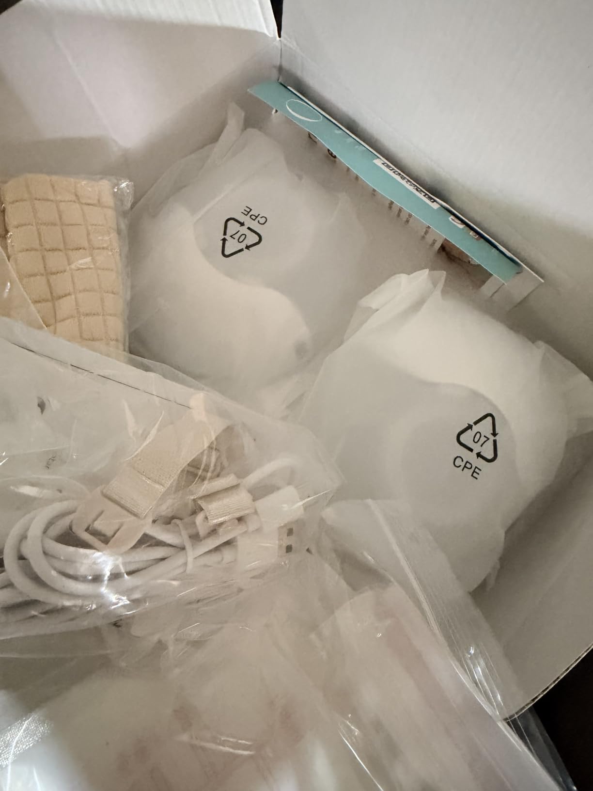 Hands Free Breast Pump Wearable MY-375 - Strong Suction, Low Noise, Portable Electric Breast Pump with 4 Mode & 12 Levels - 2 Pack customer photo 2