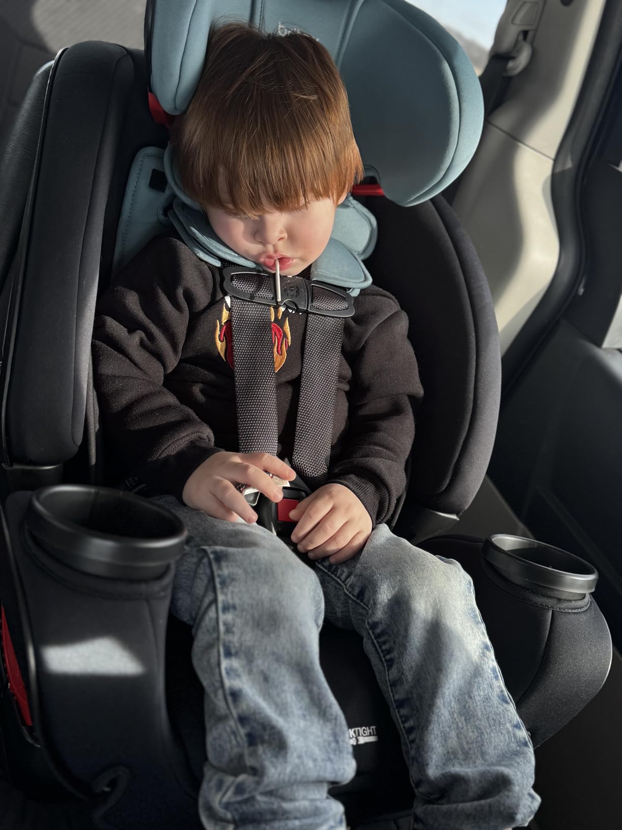 Britax One4Life All in One Car Seat, Up to 10 Years of Use - Mineral Gray | Rear & Forward Facing and Booster Mode; Extended Rear-Facing; Easy Installation With ClickTight, Breathable SafeWash Fabrics customer photo 1