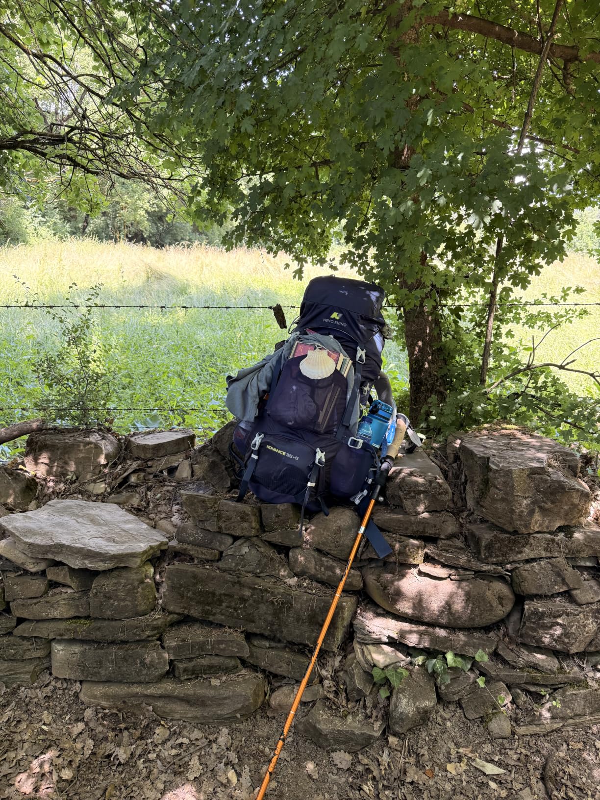 N NEVO RHINO 40L Internal Frame Hiking Backpack with Rain Cover | Backpacking Backpack with Padded Hip Belt, Multi-Pockets, Pole Loops, Survival Whistle, for Men, Women, Traveling, Camping customer photo 2