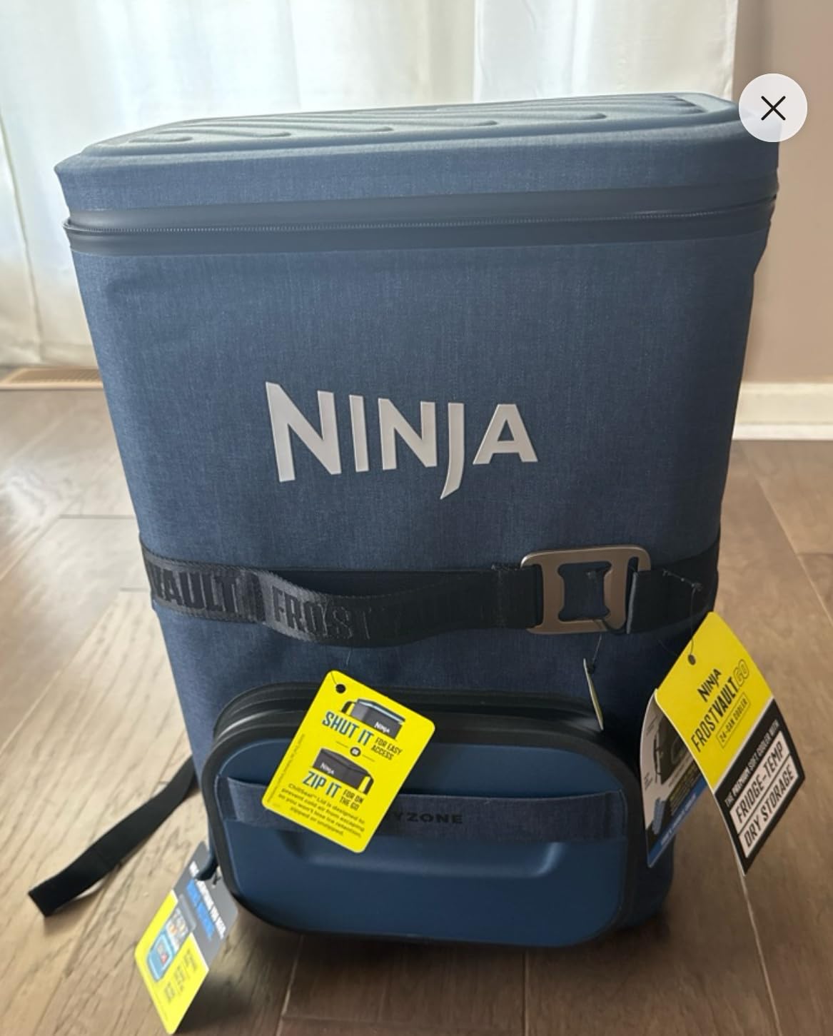Ninja Backpack Cooler | FrostVault Go 24 Can Soft Cooler customer photo 2