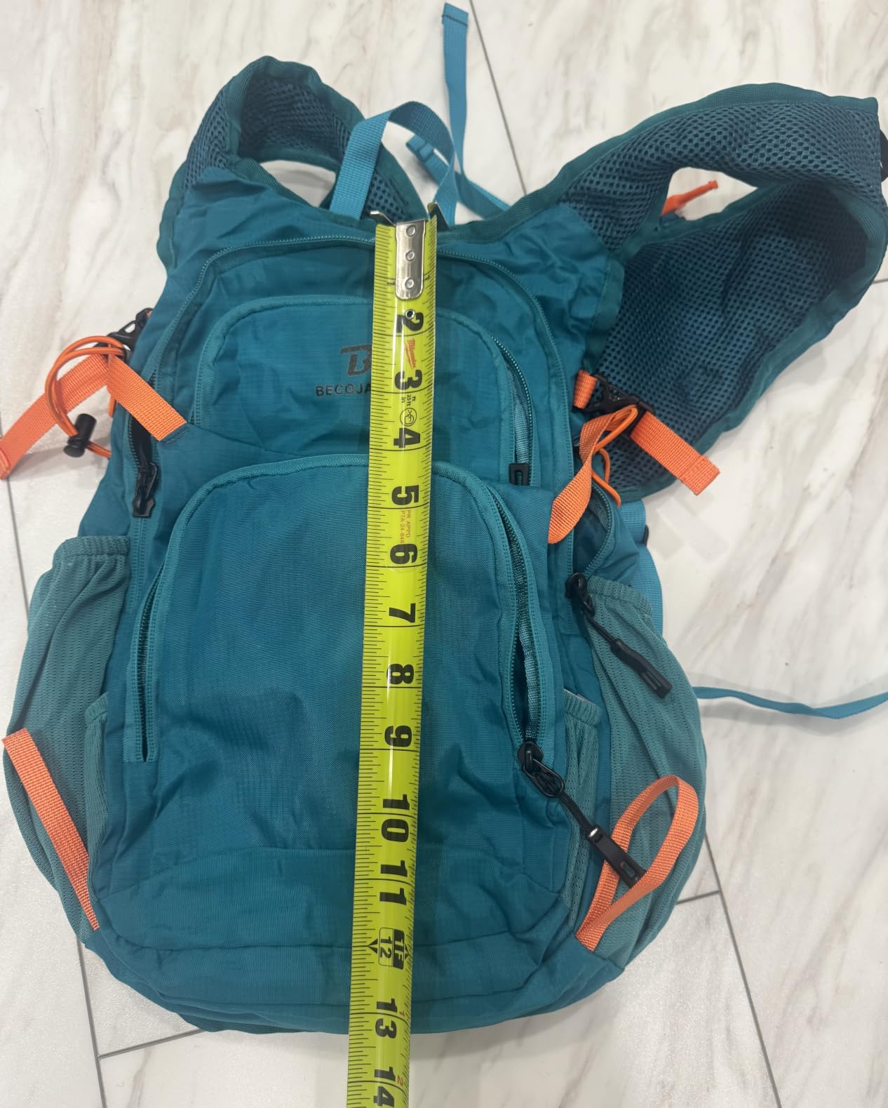 15L Hiking Backpack Lightweight Travel Backpacks Water-Resistant Daypack Fits Cycling Helmets for Men Women for Daily Outdoor Camping, Forest Green customer photo 2