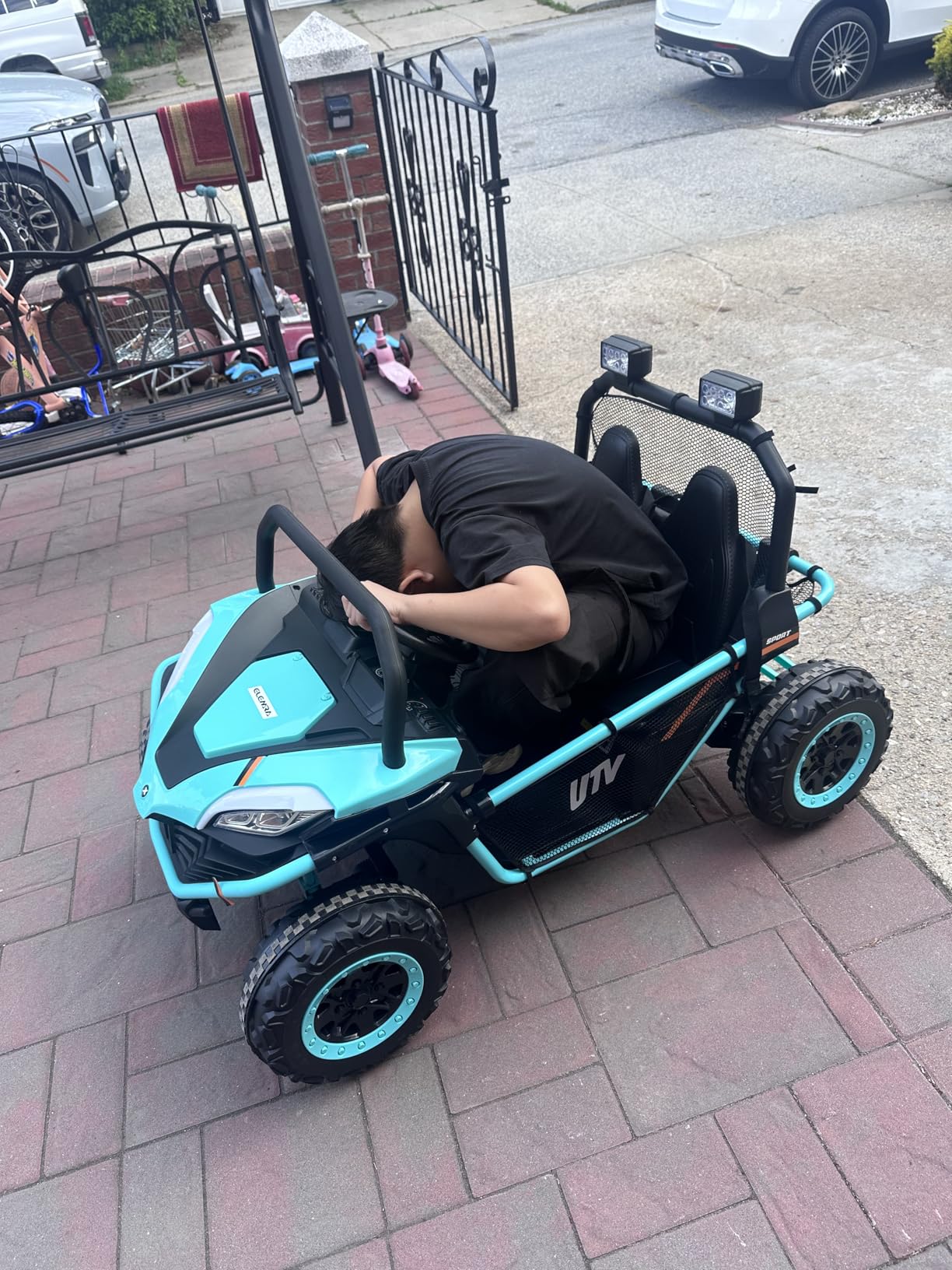 24V Ride on Car for Kids, 2 Seater XL 20