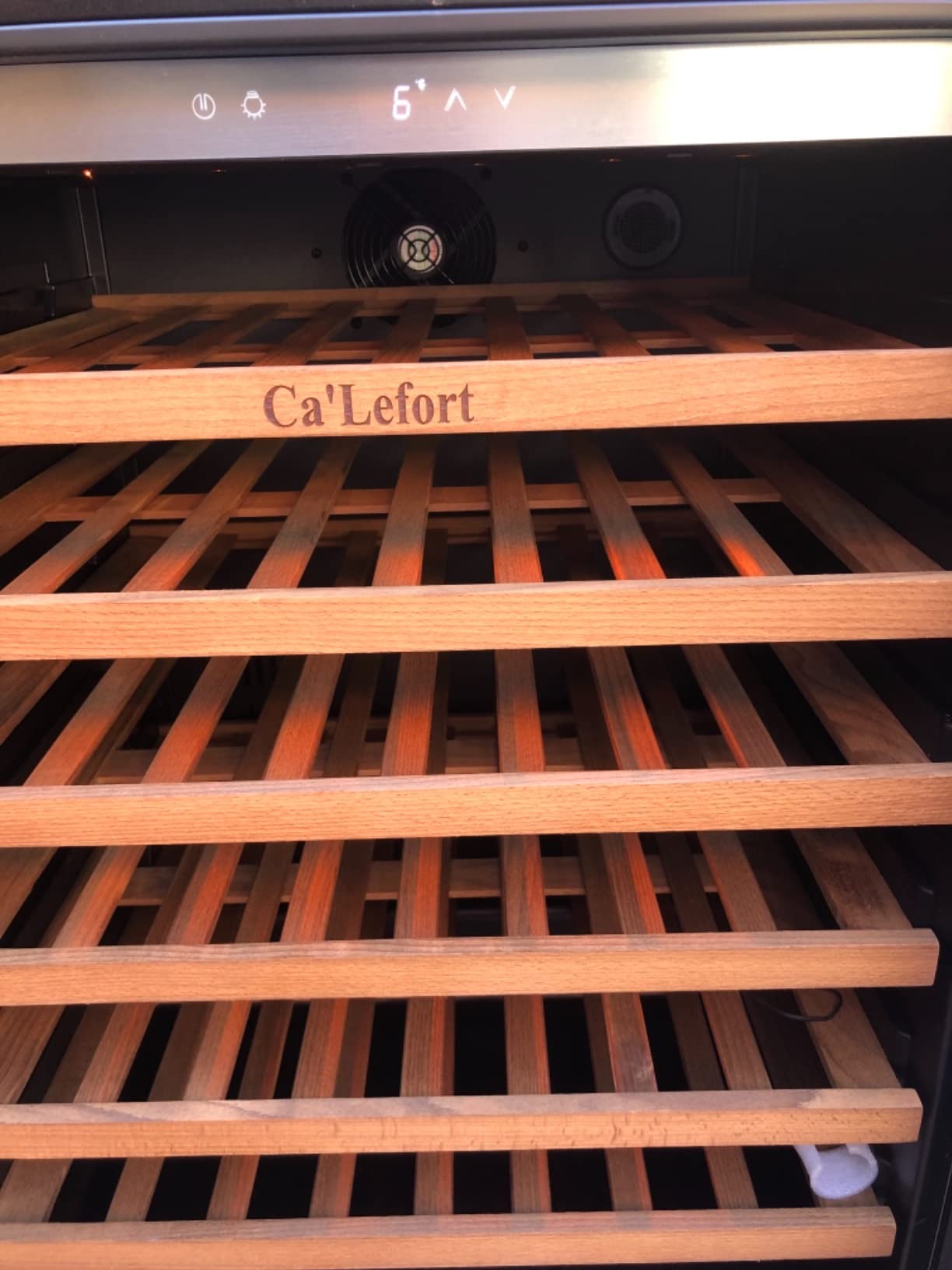 24 Inch Wine Fridge, 52-Bottle Dual Zone Wine Cooler Refrigerator | 40-65°F Control, Adjustable Shelves, Glass Door & 3-Color LED, Automatic Defrost, Built-In or Freestanding for Home Bar Kitchen(5.7 cu.ft) customer photo 2