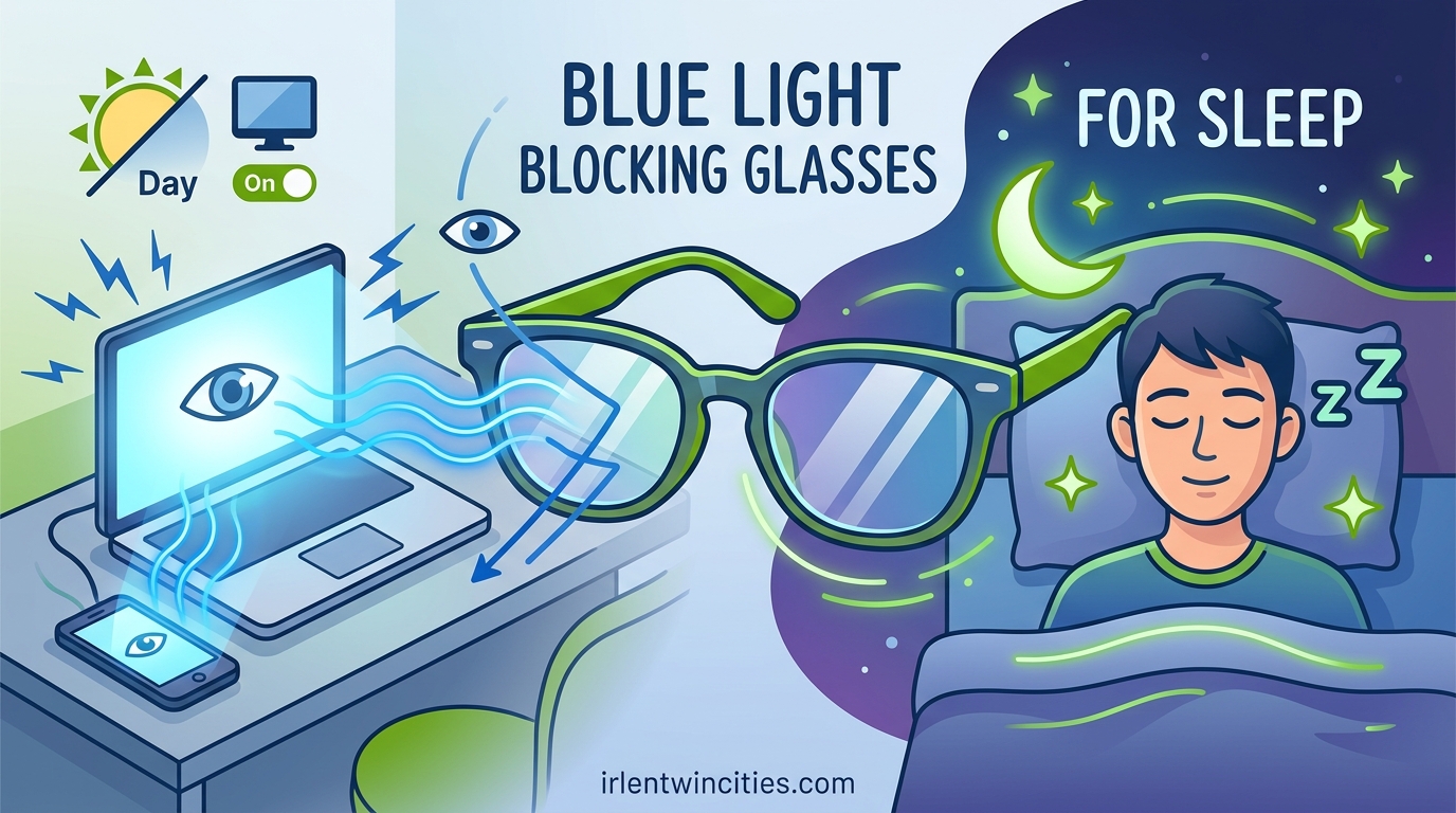 Blue Light Blocking Glasses for Sleep
