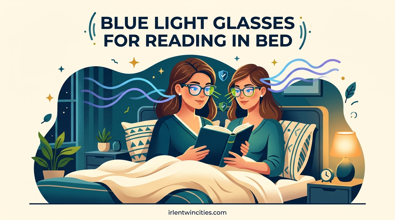 Blue Light Glasses for Reading in Bed