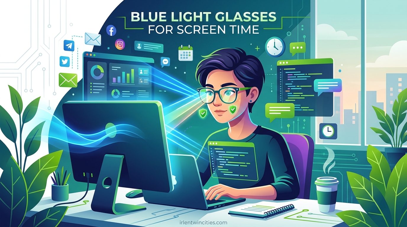 Blue Light Glasses for Screen Time