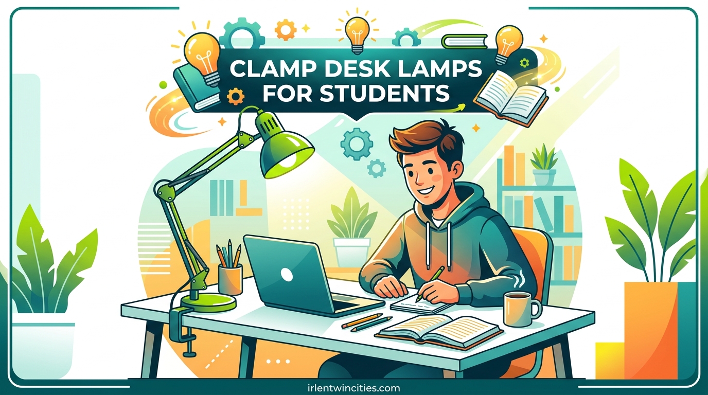 Clamp Desk Lamps for Students