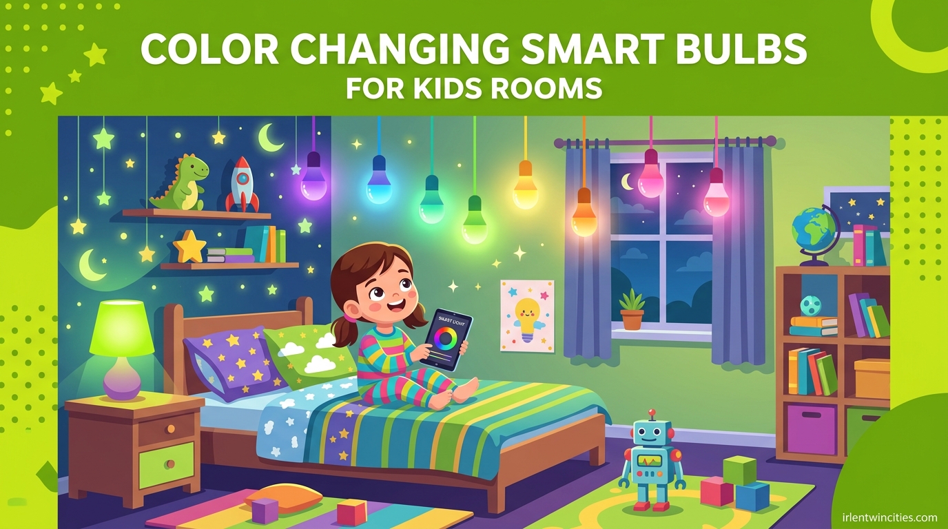 Color Changing Smart Bulbs for Kids Rooms