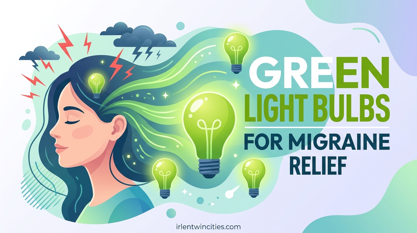 Green Light Bulbs for Migraine Relief