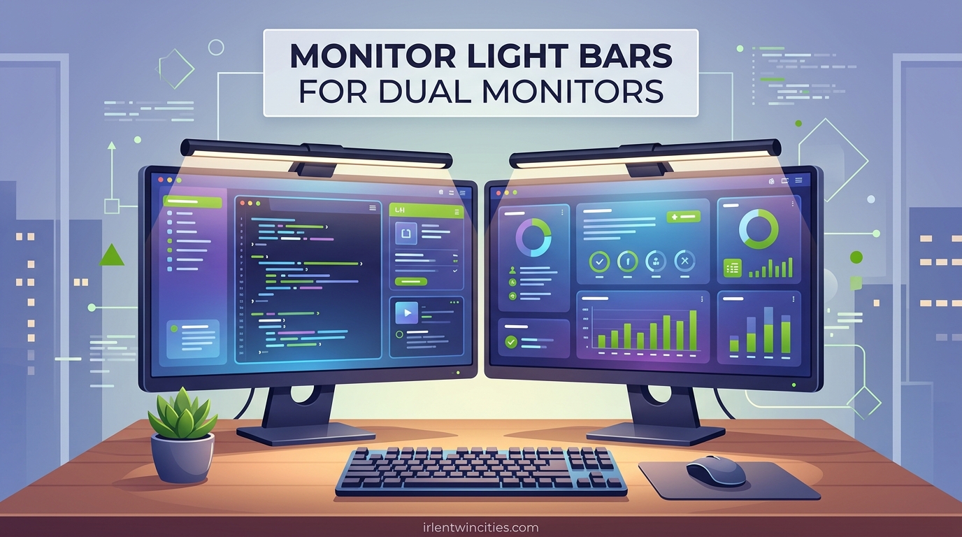 Monitor Light Bars for Dual Monitors